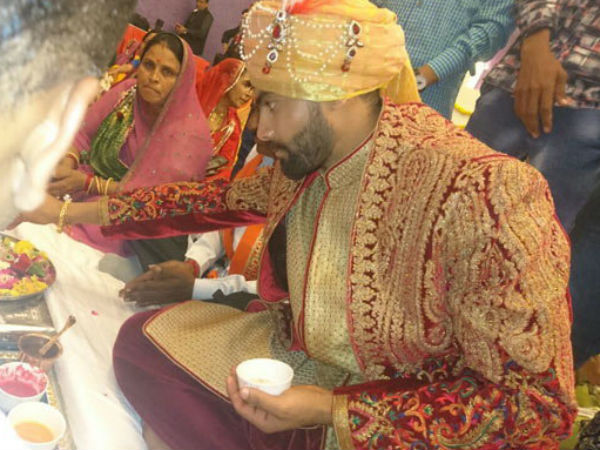 Pics: Jadeja-Reeva pre-wedding rituals