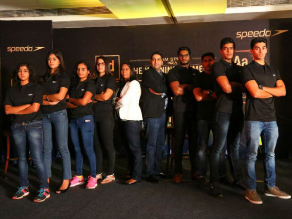 'Team Speedo' swimmers 'Team Speedo' swimmers