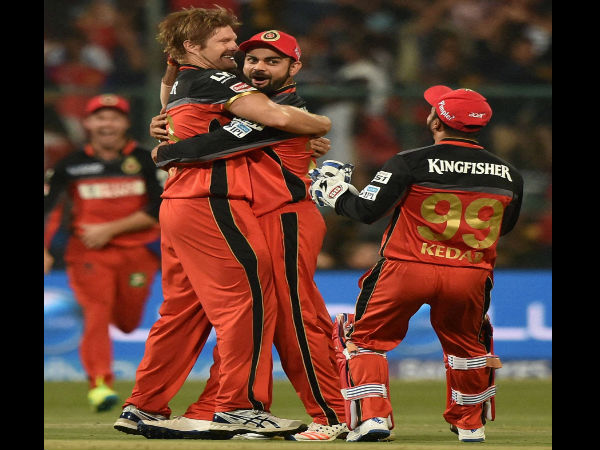 Virat Kohli and Shane Watson