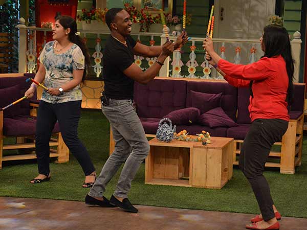 DJ Bravo, Kapil Sharma show 'Champion Dance' 