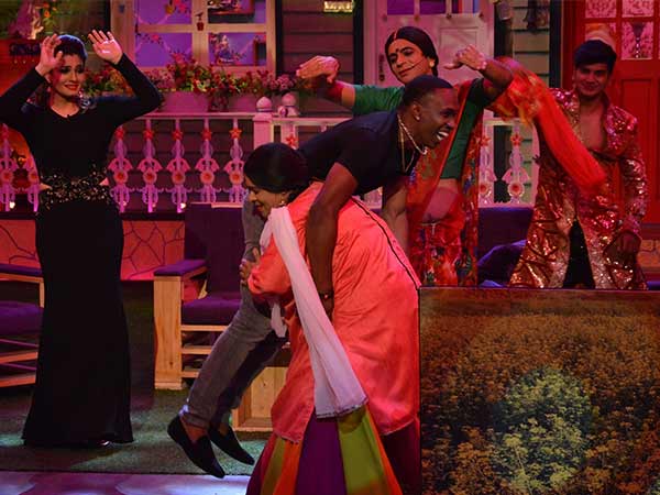 DJ Bravo, Kapil Sharma show 'Champion Dance' 