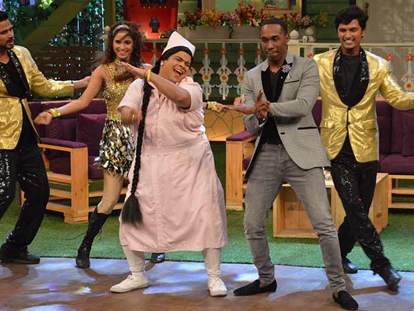 DJ Bravo, Kapil Sharma show 'Champion Dance' 