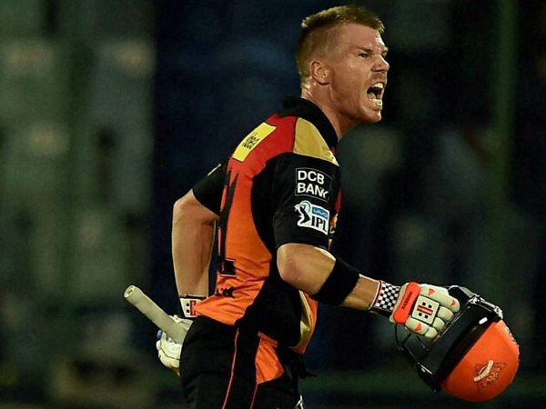 SRH's batting will depend on their captain David Warner