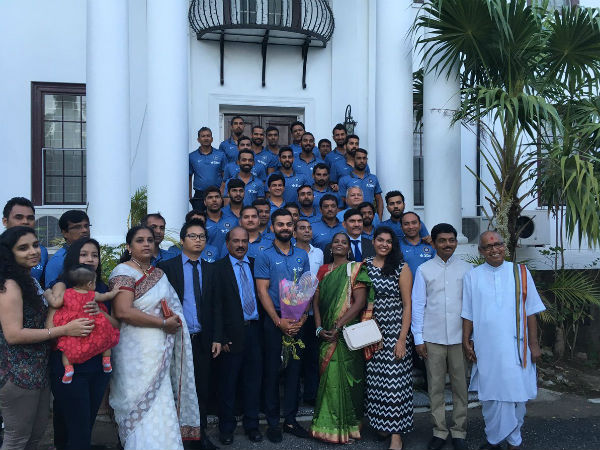 Team India visit High Commission of India