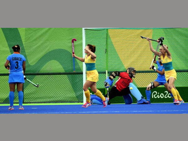 Australia scored past Indian goalkeeper Savita