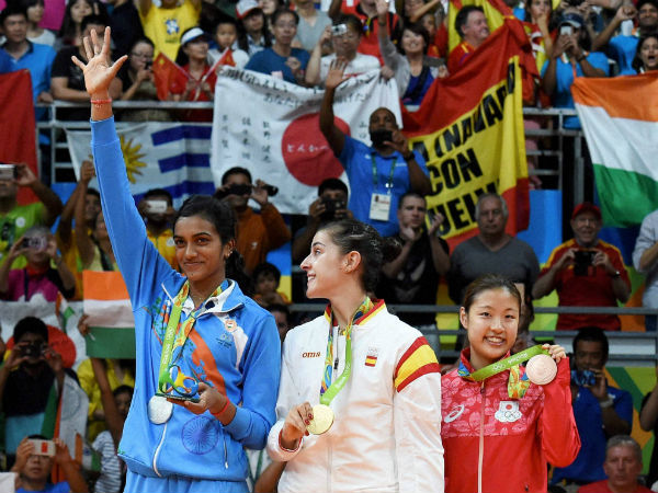 Sindhu bags silver, Marin clinches gold Sindhu bags silver, Marin clinches gold