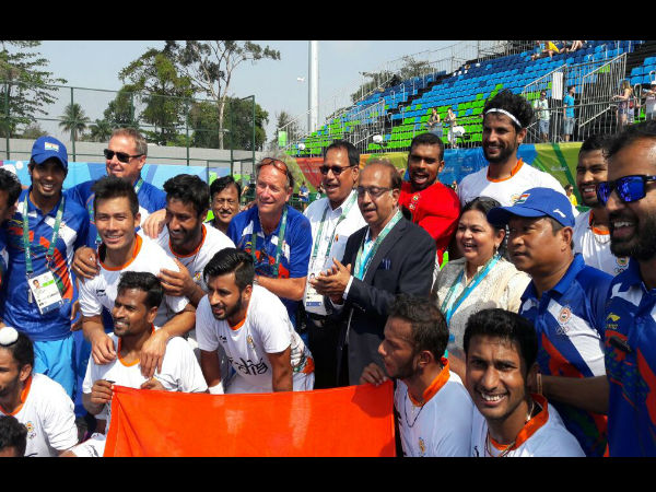 Hockey Team during Olympic Games