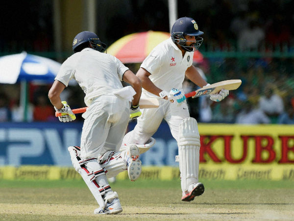 Rohit and Jadeja hit 50s