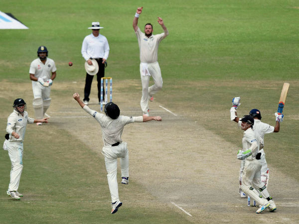 New Zealand spinners trap India batters