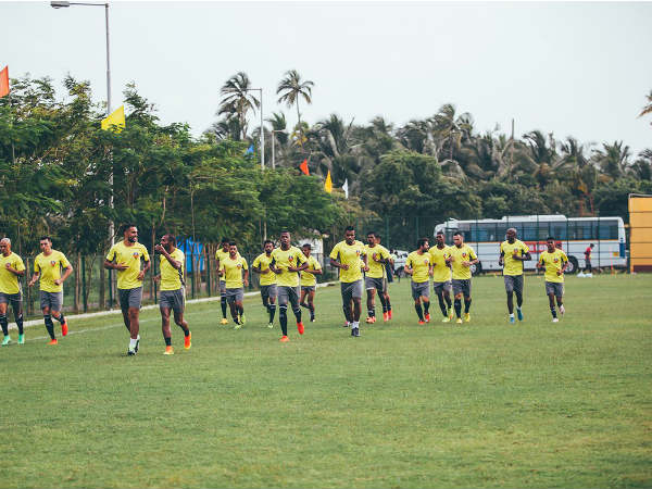 FC Goa players training (Image courtesy: FC Goa Twitter handle) FC Goa players training (Image courtesy: FC Goa Twitter handle)