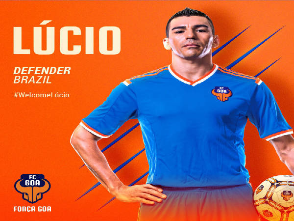 FC Goa welcome Lucio as their marquee player (Image courtesy: FC Goa Twitter) FC Goa welcome Lucio as their marquee player (Image courtesy: FC Goa Twitter)