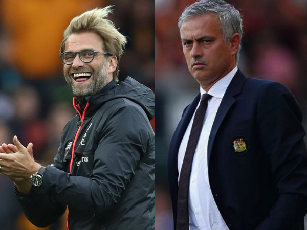 Jurgen Klopp and Jose Mourinho (Image courtesy: Twitter) Jurgen Klopp and Jose Mourinho (Image courtesy: Twitter)