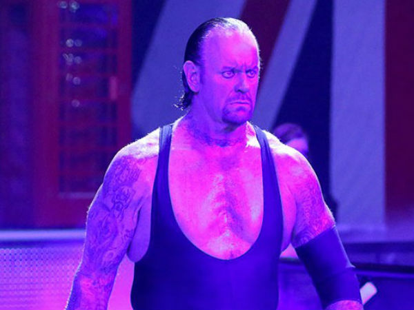 Undertaker (image courtesy WWE) Undertaker (image courtesy WWE)