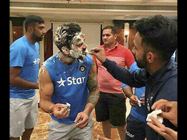 Kohli's birthday celebration