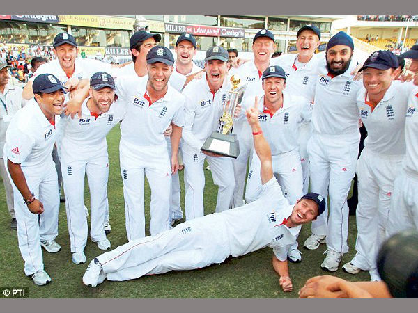 India's three back to back Test series defeats against England: 