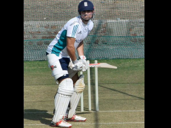 England cricket team sweat it out in the nets