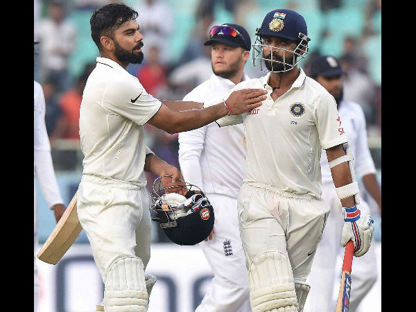 Virat Kohli and Ajinkya Rahane save the day for India
