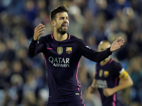 Gerard Pique (Image courtesy: Barcelona Twitter handle)