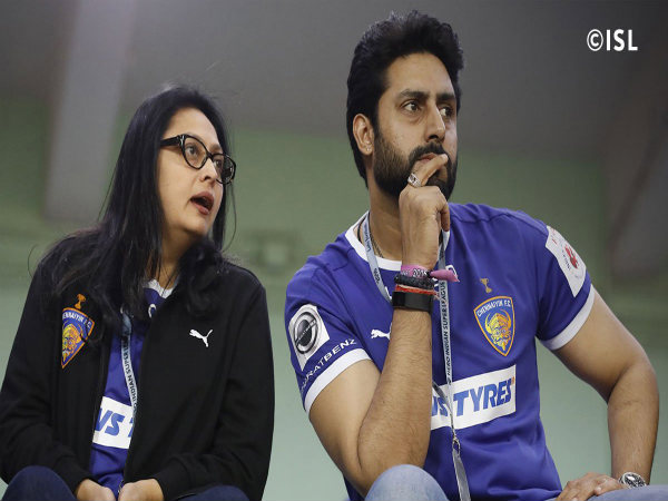 Vita Dani and Abhishek Bachchan
