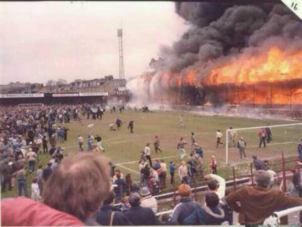 The Bradford City stadium disaster (1985) The Bradford City stadium disaster (1985)