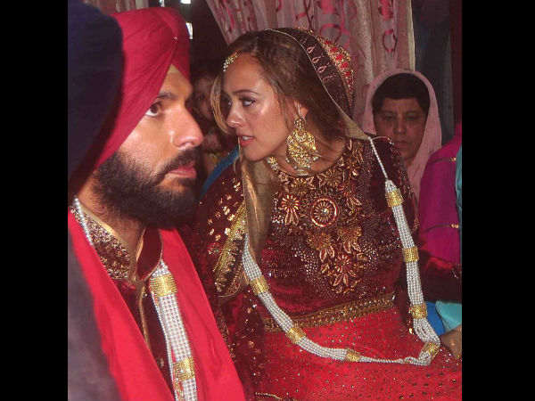 Best images from Yuvraj-Hazel's wedding