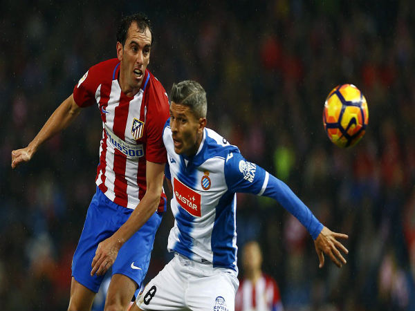 Diego Godin (left)