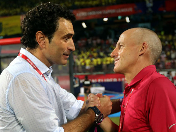 Jose Molina (left) and Steve Coppell