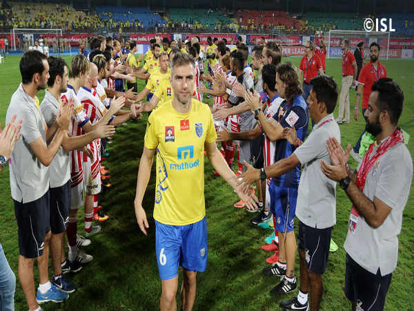 Guard of honour for Kerala Blasters