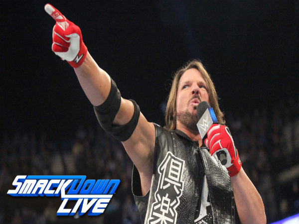 AJ Styles on Smackdown Live (Image courtesy: Youtube) AJ Styles on Smackdown Live (Image courtesy: Youtube)