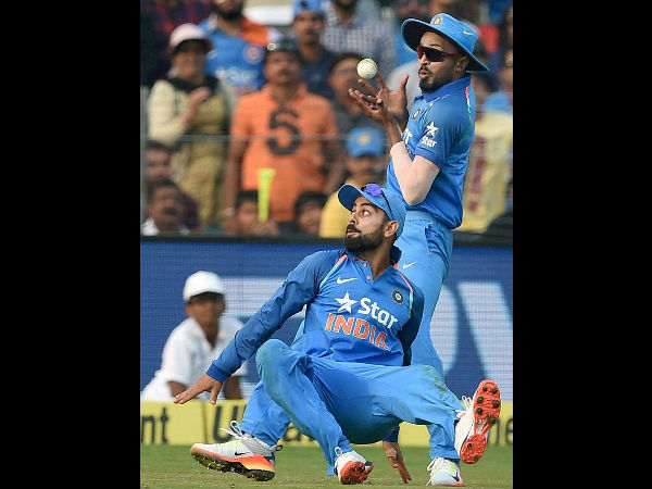 Kohli-Pandya drop the catch