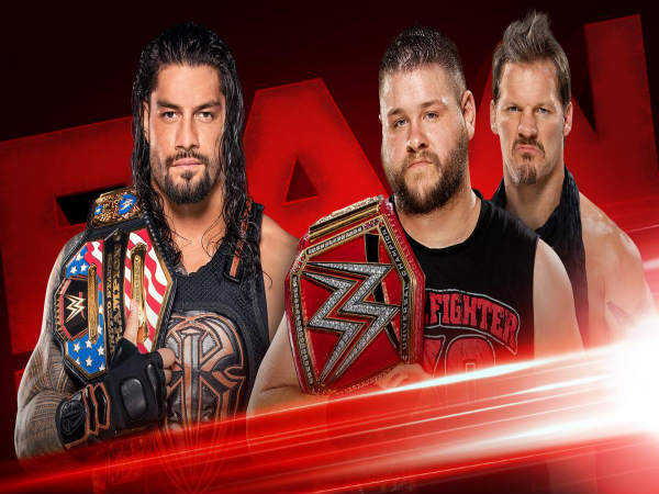 Reigns Vs Jeri-KO on Raw for the US title (Image courtesy: wwe.com) Reigns Vs Jeri-KO on Raw for the US title (Image courtesy: wwe.com)