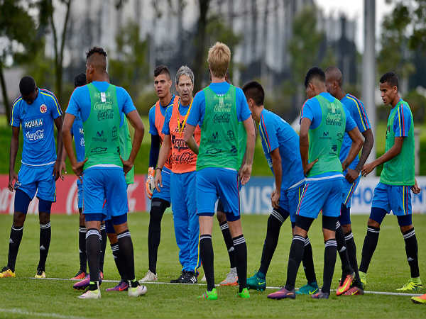 Colombia football team at practice (Image courtesy: Federación Colombiana de Fútbol website) Colombia football team at practice (Image courtesy: Federación Colombiana de Fútbol website)