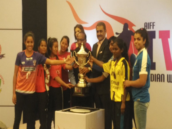 Indian women's league inauguration (Image courtesy: Indian Football Team Twitter handle) Indian women's league inauguration (Image courtesy: Indian Football Team Twitter handle)