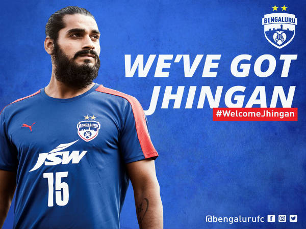 Sandesh Jhingan (Image courtesy: Bengaluru FC Twitter handle) Sandesh Jhingan (Image courtesy: Bengaluru FC Twitter handle)