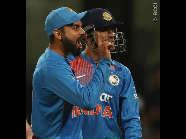 Virat signals fall of first England wicket Virat signals fall of first England wicket