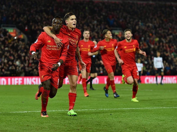 Liverpool 2-0 Tottenham Hotspur