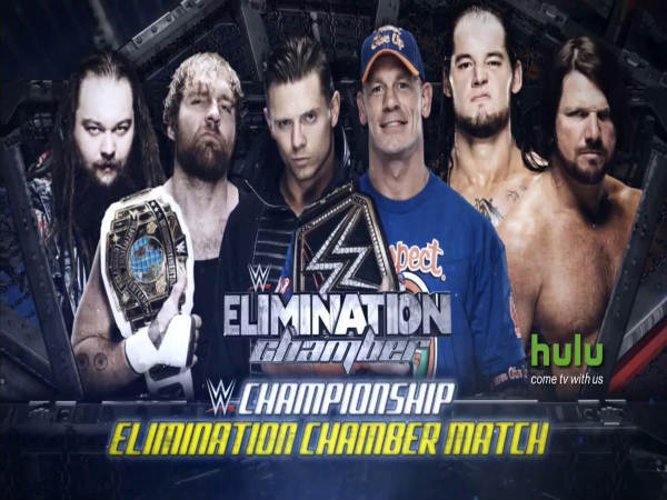 The Elimination Chamber match for 2017 (Image courtesy: WWE Twitter) The Elimination Chamber match for 2017 (Image courtesy: WWE Twitter)