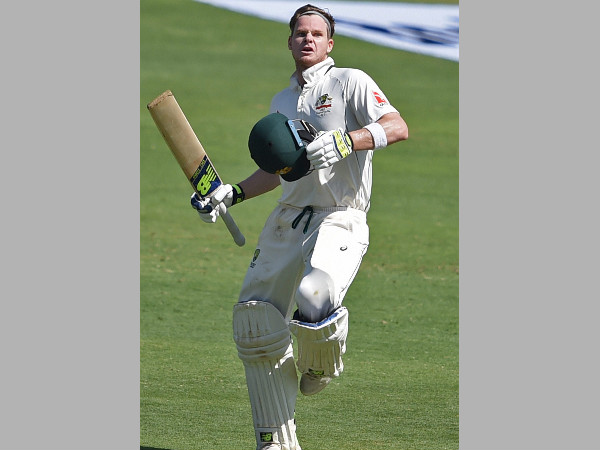 File photo: Steve Smith celebrates his century File photo: Steve Smith celebrates his century