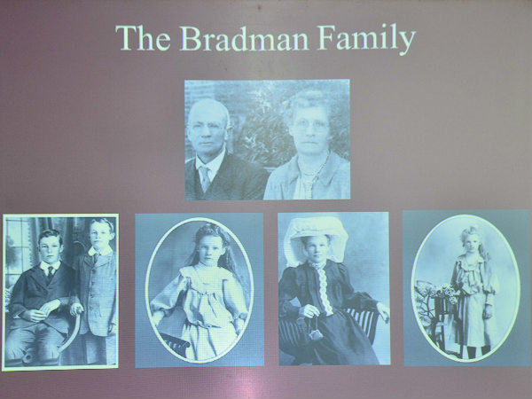 Don Bradman's family