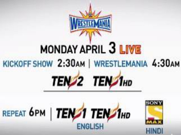 Wrestlemania schedule