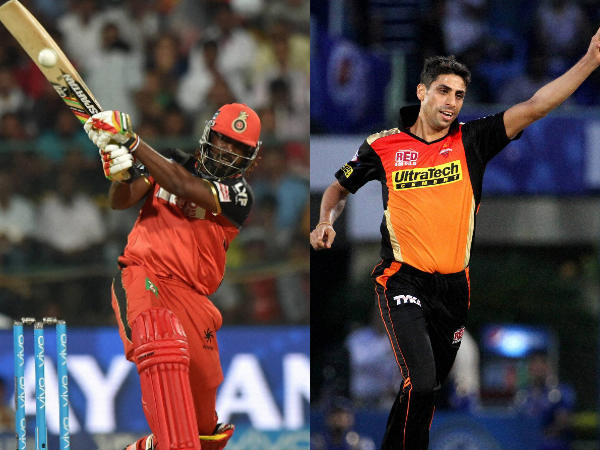 Chris Gayle Vs Ashish Nehra
