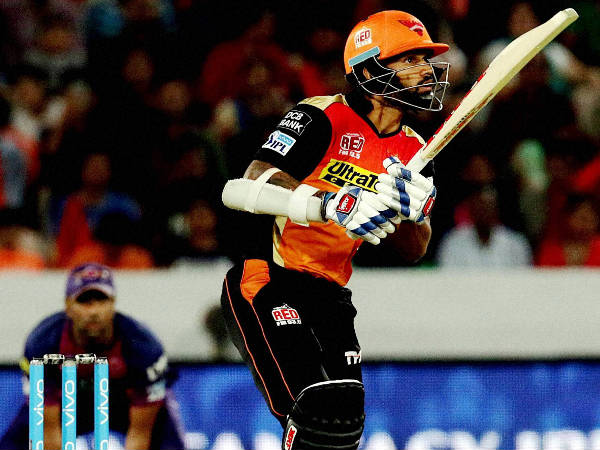 Shikhar Dhawan Vs Sreenath Aravind