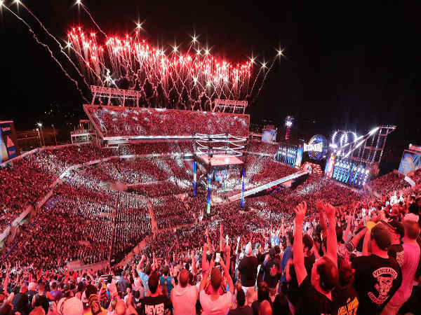 Fans at Wrestlemania 33 Fans at Wrestlemania 33