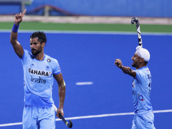 Rupinder Singh (left) with Mandeep Singh