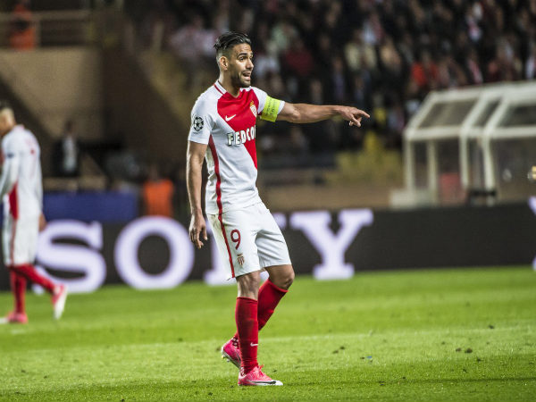 Radamel Falcao (Image courtesy: Monaco Twitter handle)