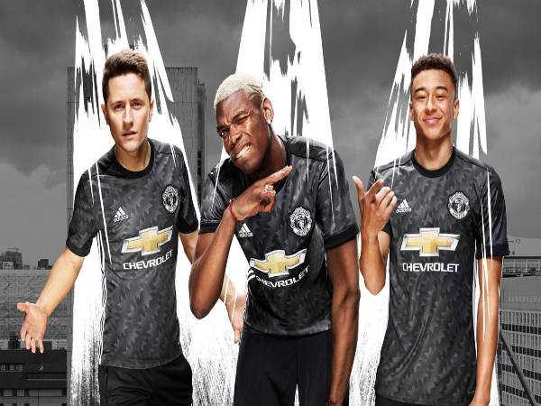 From left: Ander Herrera, Paul Pogba and Jesse Lingard