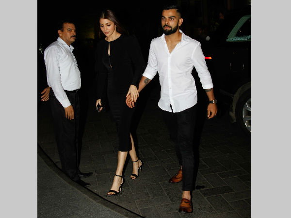 Virat and Anushka arrive