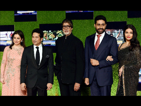Bachchan Family attends premier