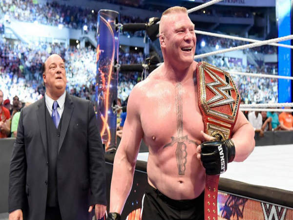 Paul Heyman (left) and Brock Lesnar (Image courtesy: wwe.com) Paul Heyman (left) and Brock Lesnar (Image courtesy: wwe.com)