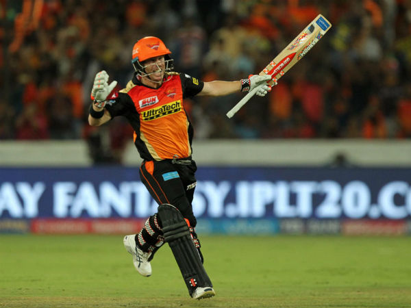 IPL 2017: Match 37: Hyderabad crush Kolkata by 48 runs after Warner's fiery 59-ball 126